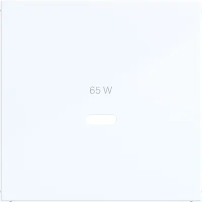 Hager Berker cpl usb-c-contactdoos wit gl (WAF1511WG)