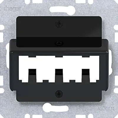 Hager Berker cpl. mini-com /s/b/q/k zw. gl (WAF2162BG)
