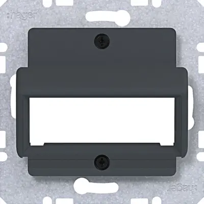 Hager Berker cpl. rdm /s/b/q/k antr. (WAF2163AT)