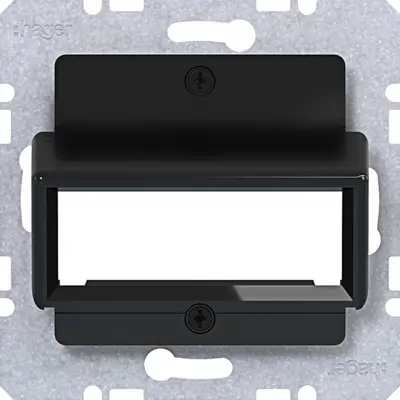 Hager Berker cpl. rdm /s/b/q/k zw. gl (WAF2163BG)