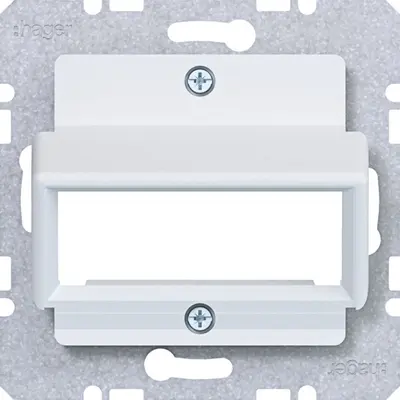 Hager Berker cpl. rdm /s/b/q/k wit m (WAF2163WM)