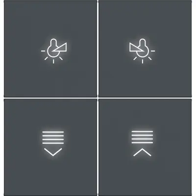 Hager Berker afd. knx dr. 4v. verl. antr. (WAK7214AT)