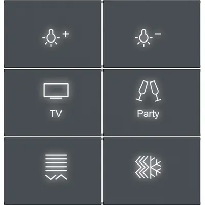 Hager Berker afd. knx dr. 6v. verl. antr. (WAK7216AT)