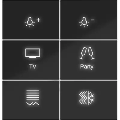 Hager Berker afd. knx dr. 6v. verl. zw gl (WAK7216BG)