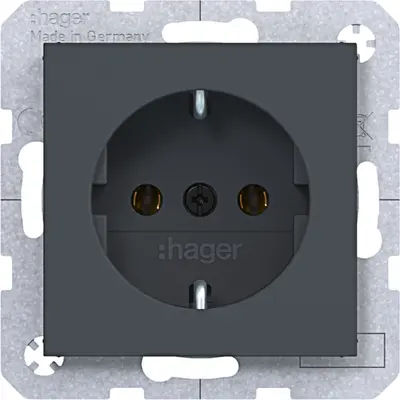 Hager Berker schuko-wcd schr.kl. antr. (WAS1300AT)