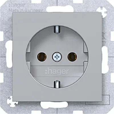Hager Berker schuko-wcd schr.kl. tit (WAS1300TA)