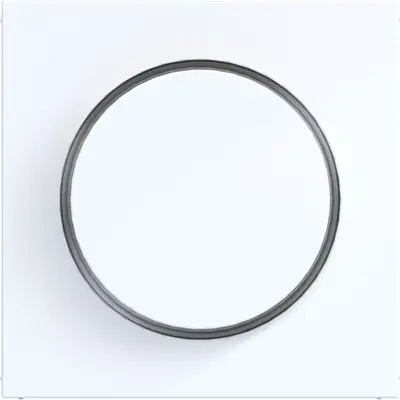 Hager Berker afdekking draaidimmer wit gl. (WAN7060WG)