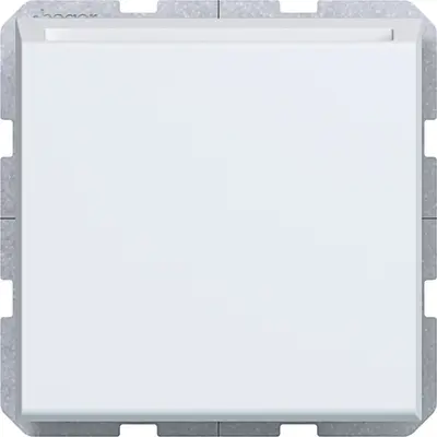 Hager Berker elektr. schak. hotel wit gl. (WAN7070WG)