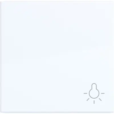 Hager Berker wip 1v lichtsymb. wt.gl. (WAW1012WG)