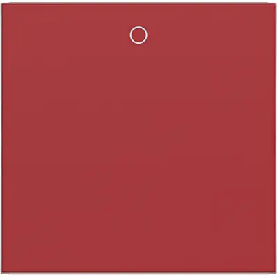 Hager Berker schakelwip met opdruk 0 A1/A8/C1/C8 rood glans (WAW1014RG)