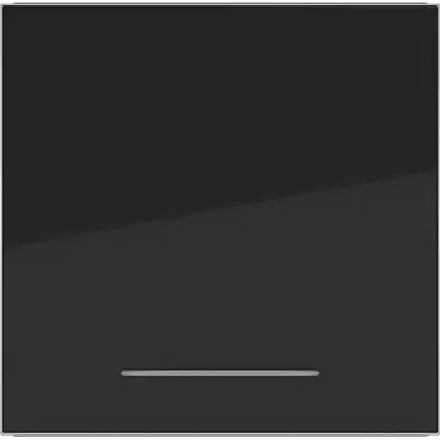 Hager Berker wip 1v heldere lens zw gl (WAW1031BG)