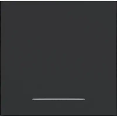 Hager Berker wip 1v heldere lens zw m (WAW1031BM)