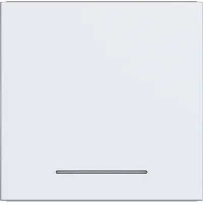 Hager Berker wip 1v heldere lens wit m (WAW1031WM)