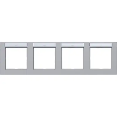 Hager Berker afd.r. 4v hor tekst a.1 tit m (WAD6402TA)