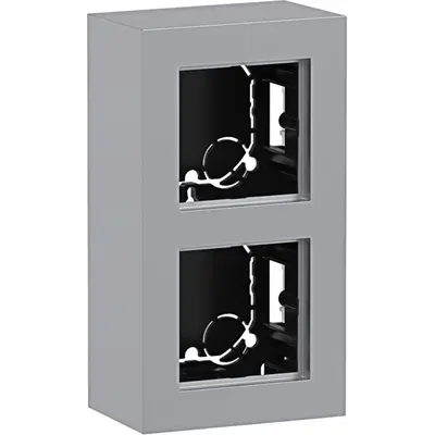 Hager Berker behuizing 2v hoog opb a.8 tit (WAD8210TA)