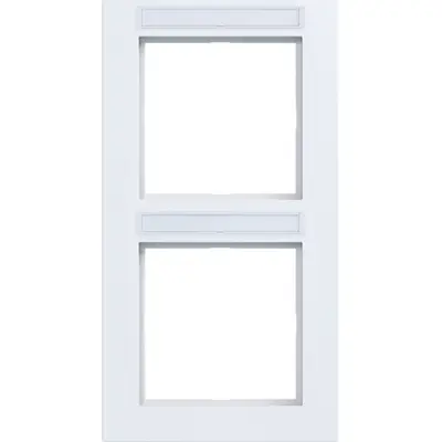 Hager Berker afd.r. 2v vert tekst a.1 wit m (WAD6203WM)