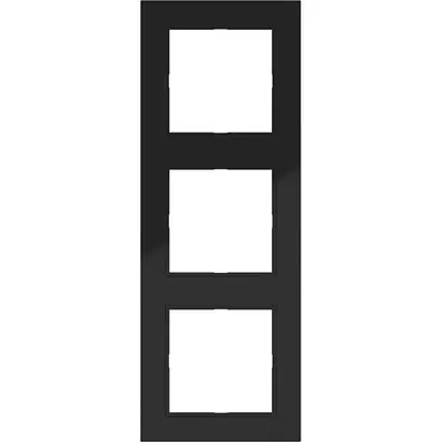 Hager Berker afd raam 3v a.1 zw gl (WAD6300BG)