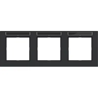 Hager Berker afd.r. 3v hor tekst a.1 zw m (WAD6302BM)