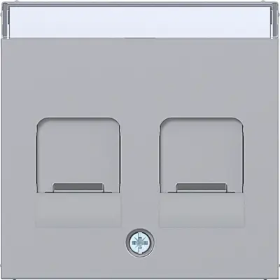 Hager Berker cpl. keyst. 2v tekst tit (WAF1161TA)