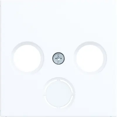 Hager Berker cpl. antenne uitbr. wit gl. (WAF1168WG)