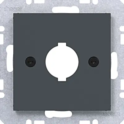 Hager Berker cpl. 18.8mm /s.1/b/q/k antr. (WAF1171AT)