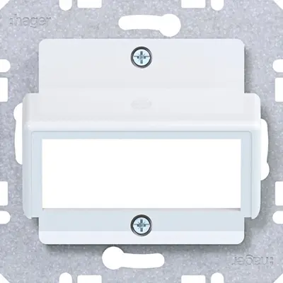 Hager Berker cpl. rdm /s/b/q/k wit gl (WAF2190WG)