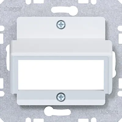 Hager Berker cpl. rdm /s/b/q/k wit m (WAF2190WM)