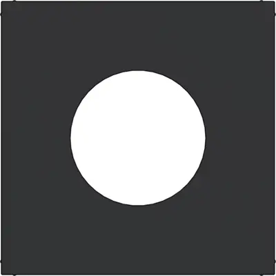 Hager Berker cpl. dr.kn./licht. e10 zw. m (WAF3554BM)