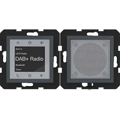 Hager Berker radio dab+ bt luids. antr. (WAN6110AT)
