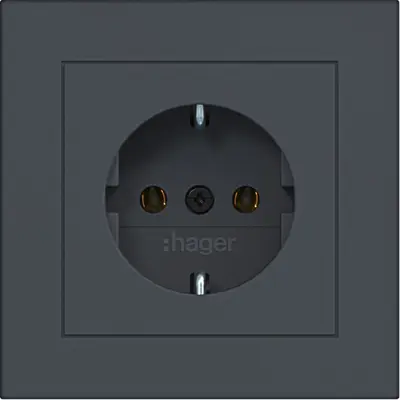 Hager Berker schuko-wcd afd.pl. st. antr. m (WAS1120AT)