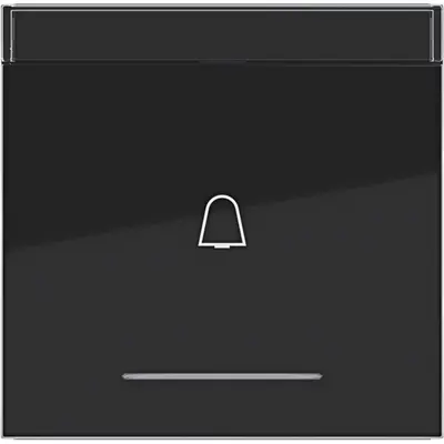 Hager Berker wip 1v belsymb. zw.gl. (WAW1133BG)