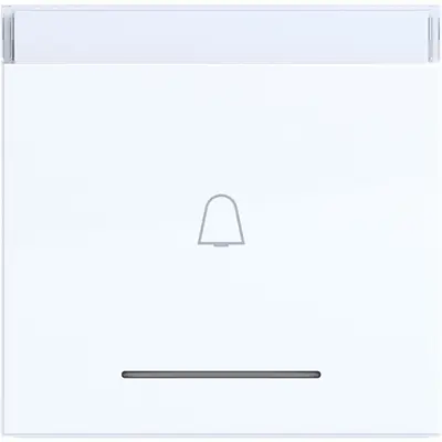 Hager Berker wip 1v belsymb. wt.gl. (WAW1133WG)