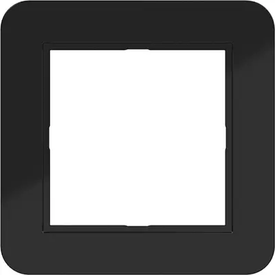 Hager Berker afd raam 1v c.1 zw gl (WAD7100BG)