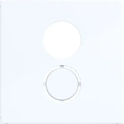 Hager Berker cpl. luids. /s.1/b/q/k wit gl (WAF1176WG)