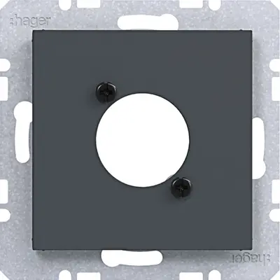 Hager Berker cpl. xlr /s.1/b/q/k antr. (WAF1177AT)