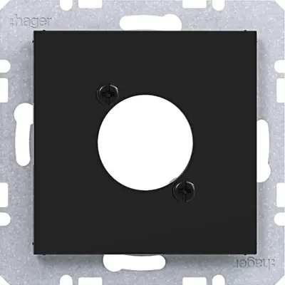 Hager Berker cpl. xlr /s.1/b/q/k zw. gl (WAF1177BG)