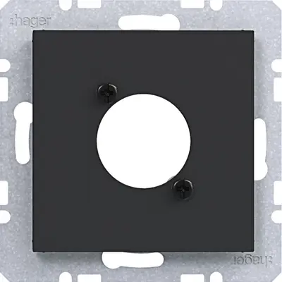 Hager Berker cpl. xlr /s.1/b/q/k zw. m (WAF1177BM)