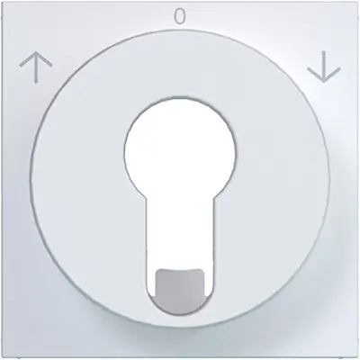 Hager Berker cpl. jal.sch./imp.dr. wit m (WAF1311WM)