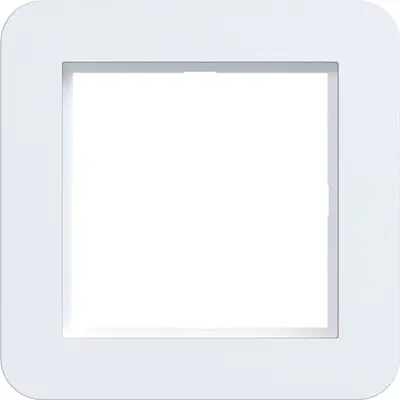 Hager Berker afd raam 1v c.1 wit m (WAD7100WM)