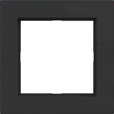 Hager Berker afdekraam 1-voudig A1 nachtzwart mat (WAD6100BM)