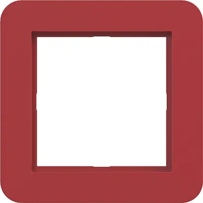 Hager Berker afdekraam 1-voudig C1 rood glans (WAD7100RG)