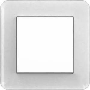 Berker C8 glas lichtwit mat