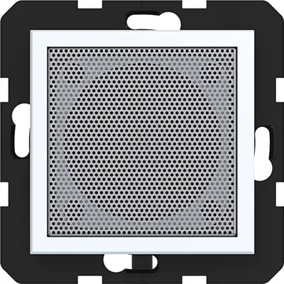 Hager Berker luidspreker voor radio touch A1/A8/C1/C8 lichtwit mat (WAN6211WM)