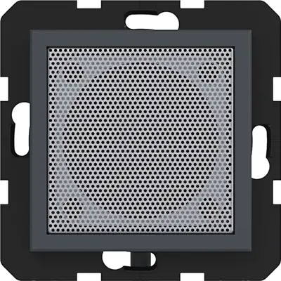 Hager Berker luidspreker voor radio touch A1/A8/C1/C8 antraciet mat (WAN6211AT)