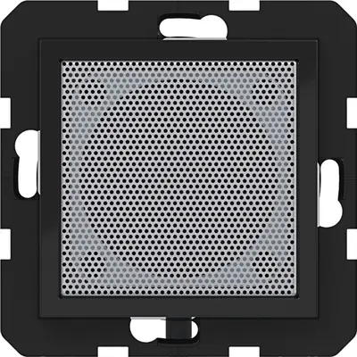 Hager Berker luidspreker voor radio touch A1/A8/C1/C8 nachtzwart glans (WAN6211BG)