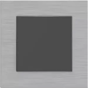 Berker A8 aluminium geborsteld