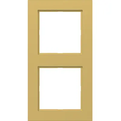 Hager Berker afd raam 2v gold metalic (WAD6200C08)