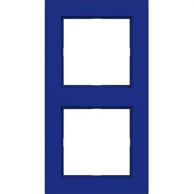Hager Berker afd raam 2v cobalt mat (WAD6200C14)
