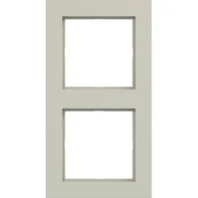 Hager Berker afd raam 2v pebble mat (WAD6200C15)