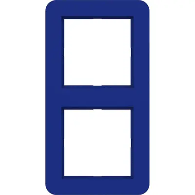 Hager Berker afd raam 2v cobalt mat (WAD7200C14)